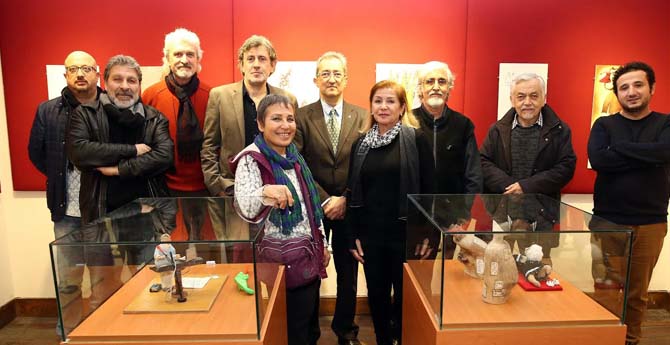 Ödüllü Karikatürler Bu Sergide