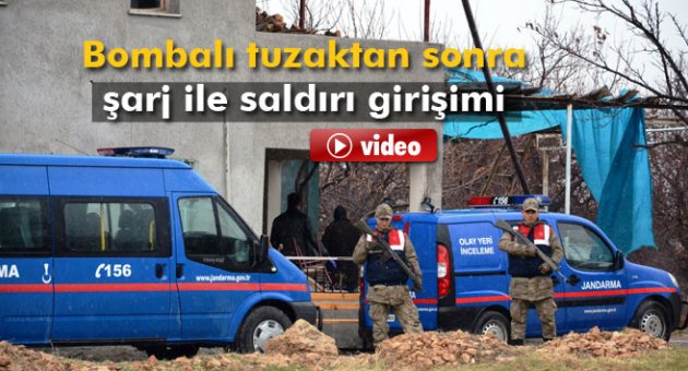 Odunlu bombalı tuzaktan sonra bu kez de cep telefonu şarjı ile saldırı girişimi