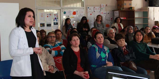 Öğrenciler anlattı kadınlar dinledi