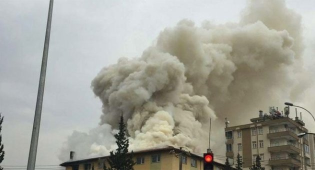 Öğrenci yurdunda çıkan yangın...