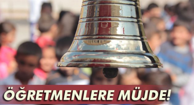 Öğretmenler gününde öğretmenlere müjde!