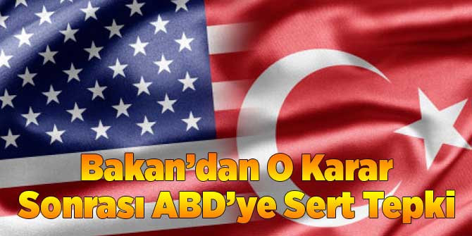 O Karardan Sonra Bakan Arslan&#039;dan ABD&#039;ye Sert Tepki