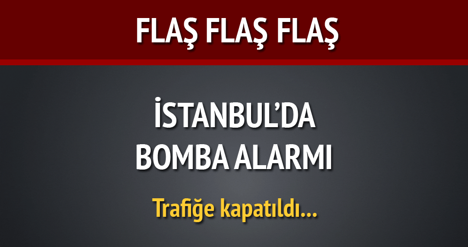 Okmeydanı'nda şüpheli paket alarmı