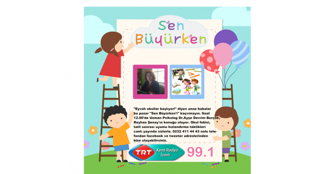 Okula başlama sendromu Sen Büyürken’de