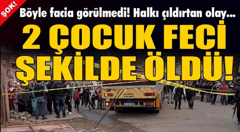 Okul duvarı yıkıldı: 2 çocuk öldü 1 çocuk ağır yaralı