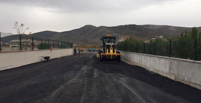 Okullar Bölgesi'nin Asfalt Çalışmaları Tamamlandı