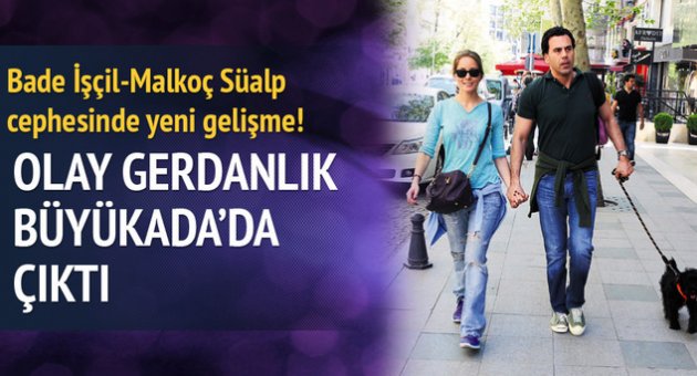 Olay gerdanlık Büyükada'da çıktı