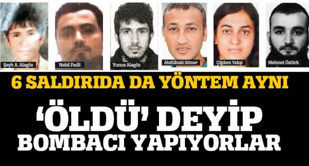 ‘Öldü’ deyip bombacı yapıyorlar