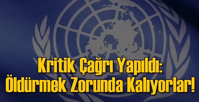 Öldürmek Zorunda Kalıyorlar!