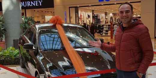 OPTİMUM’UN ŞANSLI ZİYARETÇİSİ HAYALİNDEKİ MERCEDES’E KAVUŞTU