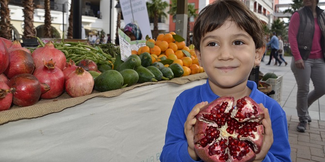 Organik Pazar, MaviBahçe&#039;de kuruldu