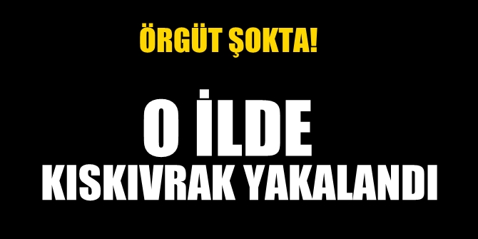Örgüt şokta! Terörist, o ilde kıskıvrak yakalandı