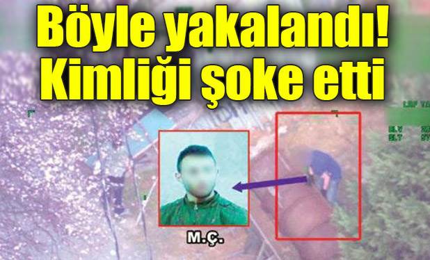 Örgüt sorumlusu böyle yakalandı