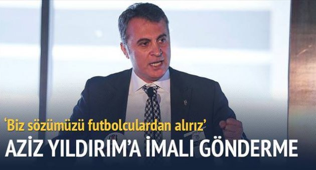 Orman: Biz sözümüzü futbolculardan alırız...