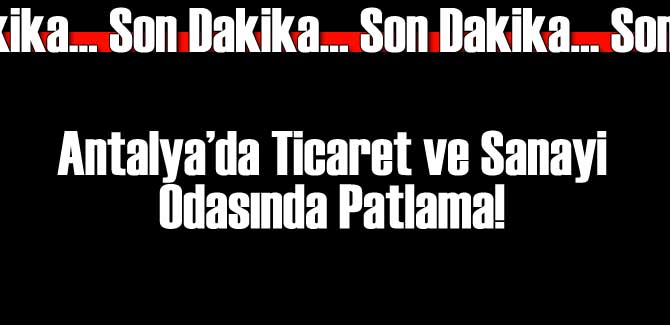 O Şehrimizde Büyük Patlama