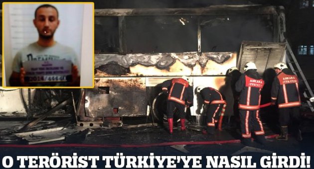 O terörist mülteci gibi girmiş!