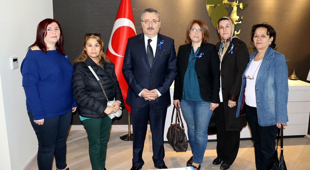 Otizm Derneklerinden Büyükşehir’e Ziyaret