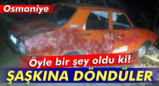 Öyle bir şey oldu ki! Şaşkına döndüler
