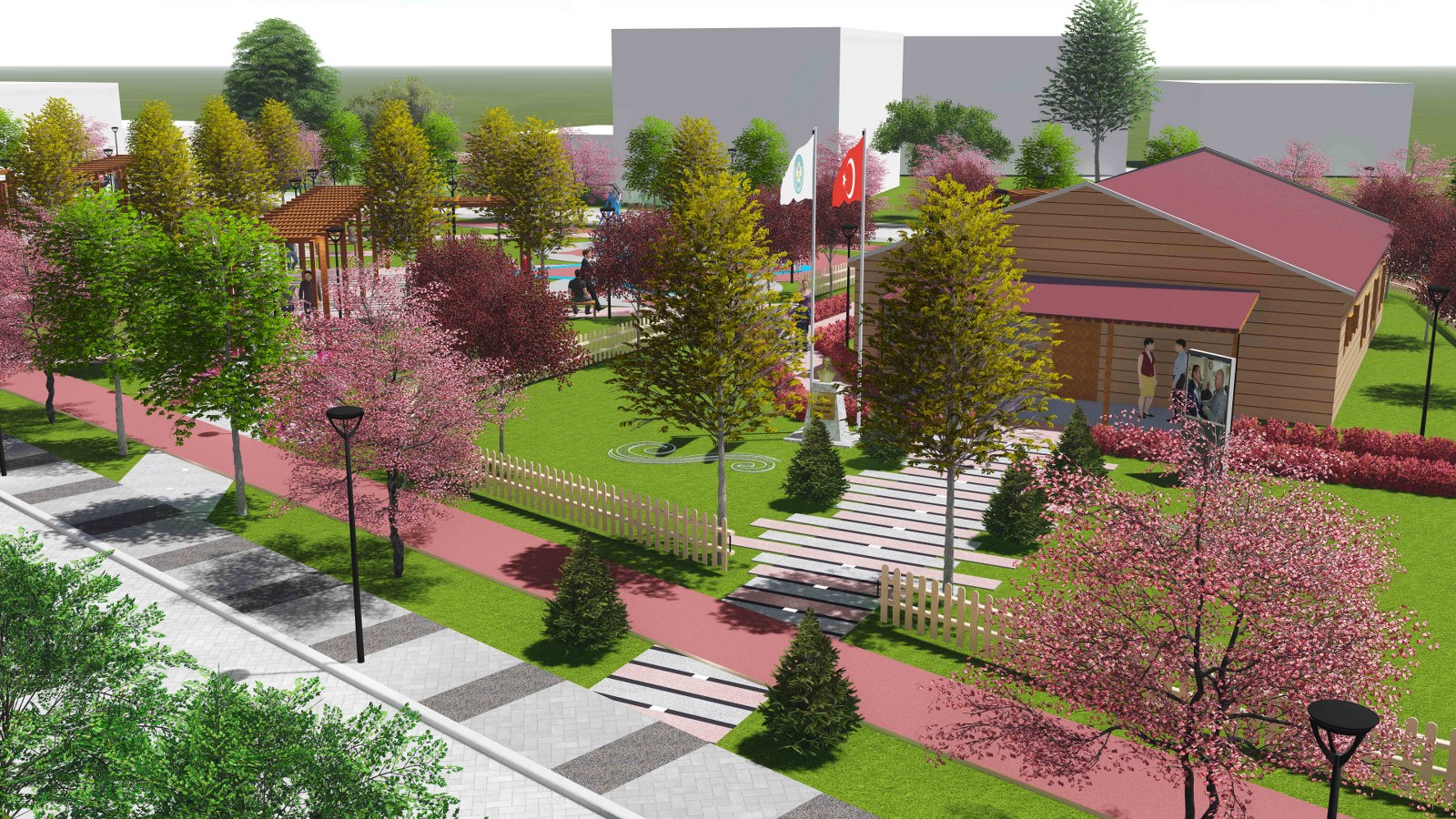 Özcan Akçiçek Parkı Büyükşehirle Değişiyor