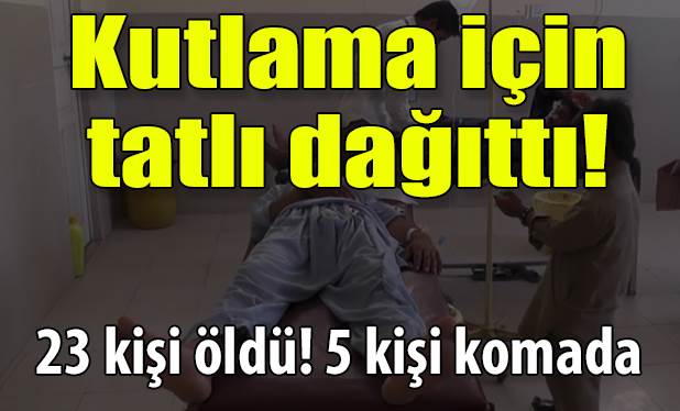 Pakistan'da doğum kutlamasında facia: 23 ölü