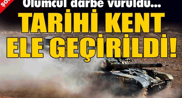 Palmira Kalesi'nin kontrolü Suriye ordusuna geçti