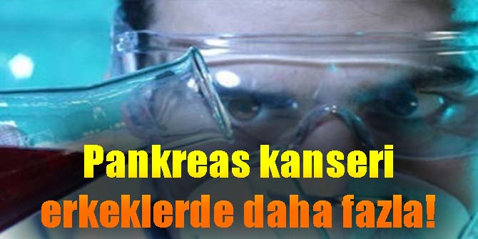 Pankreas kanseri erkeklerde kadınlara oranla daha sık görülüyor