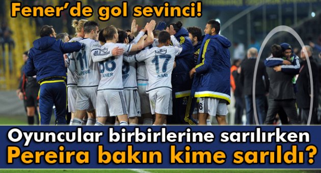 Pereira, gol sevincini top toplayıcı çocukla yaşadı