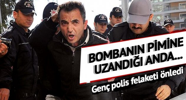 Pimi çekemeden kelepçelendi