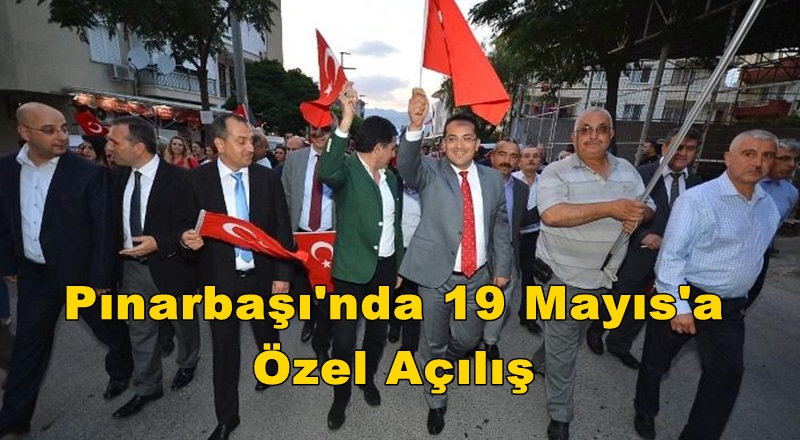 Pınarbaşı'nda 19 Mayıs'a Özel Atatürk Heykeli Açılışı
