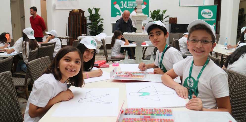 Pınar, çocuklar için 6 ilde Resim Atölyesi kuruyor