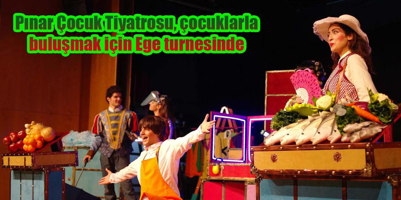 Pınar Çocuk Tiyatrosu, çocuklarla buluşmak için Ege turnesinde