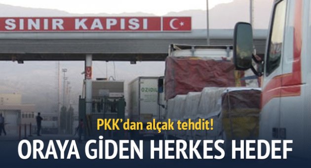 PKK'dan alçak tehdit!