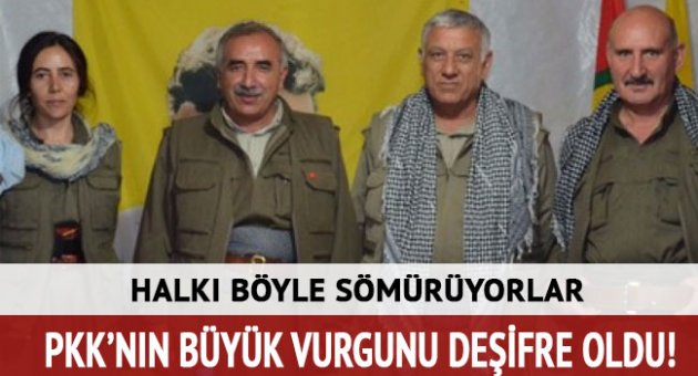PKK'dan kardeş aile vurgunu!