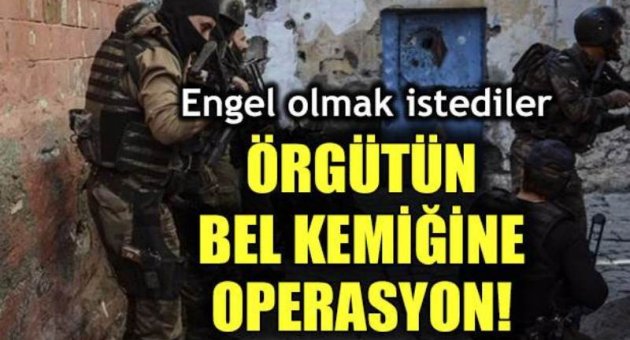 PKK'nın bel kemiğine operasyon