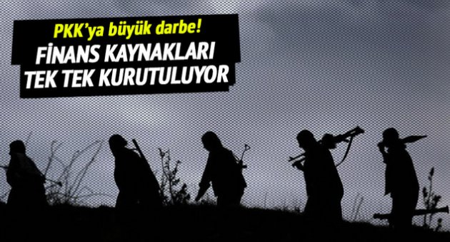 PKK'nın finans kaynağına büyük darbe!