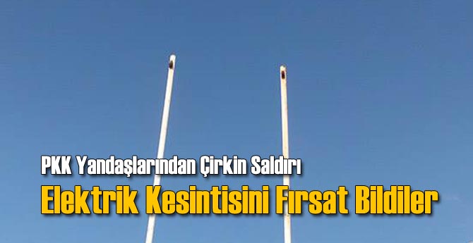 PKK Yandaşlarından Çirkin Saldırı