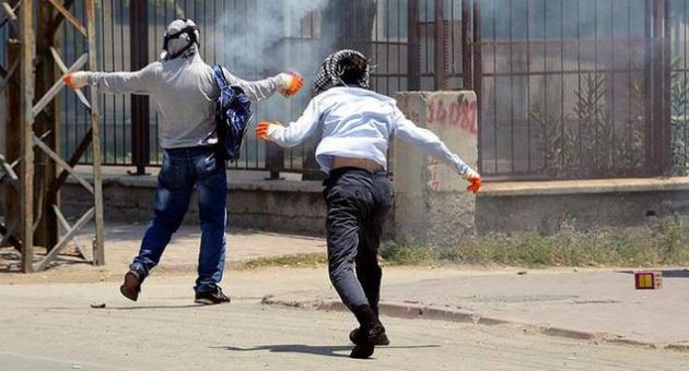 PKK yandaşlarının çoraplı kamuflajı