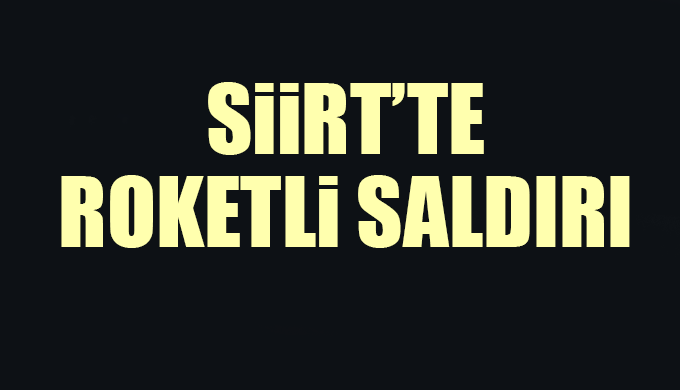 Polis aracına roketli saldırı