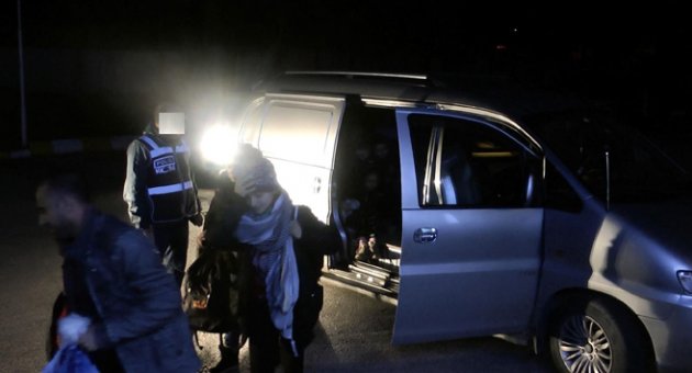 Polis bagajı açınca...