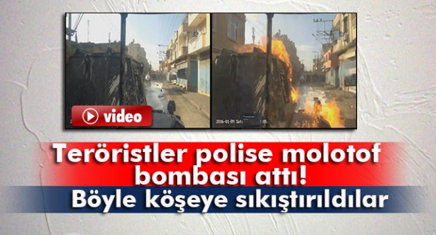Polise molotof bombası atan 5 PKK'lı tutuklandı