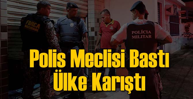 Polisler Meclisi Bastı Ülke Karıştı!