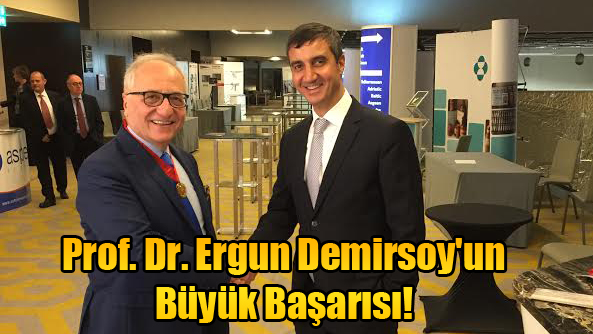 Prof. Dr. Ergun Demirsoy'un Büyük Başarısı!