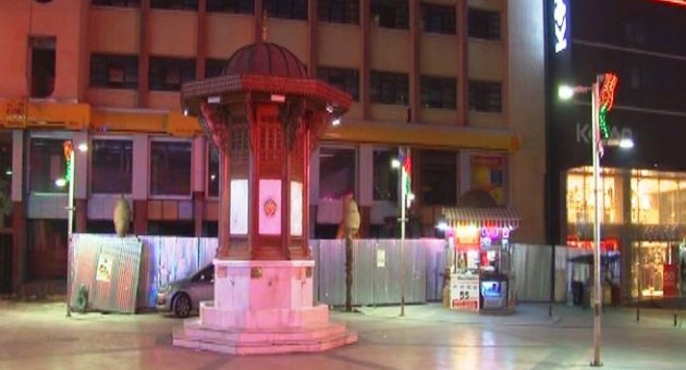 PTT binasında korku dolu anlar!