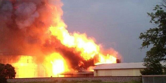 PYD'nin Kampında Art Arda Patlamalar