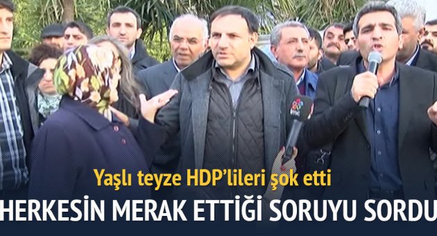 "Daha ne istiyorsunuz.Kendi başınızı kendiniz yiyin"