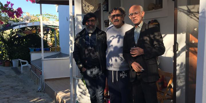 Rahmi Saltuk'a dostlarından geçmiş olsun ziyareti