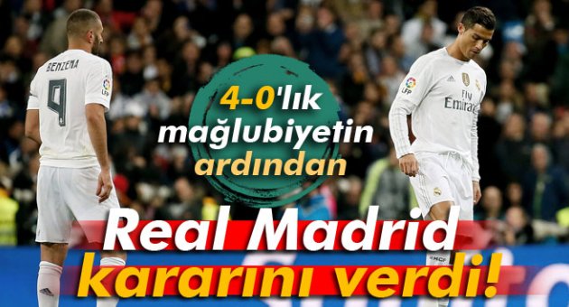 Real Madrid kararını verdi