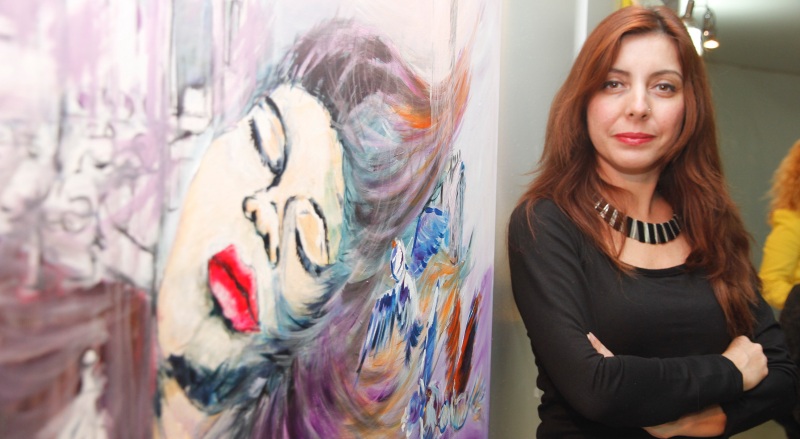 Ressam öğretmenlerin eserleri görücüye çıktı