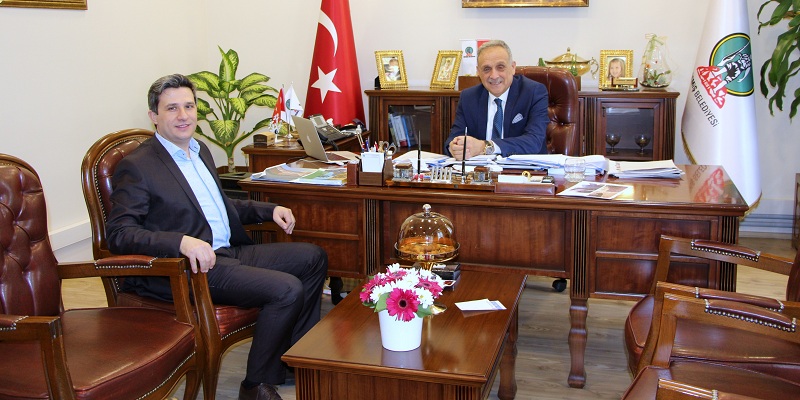 Rıfat Eriş, Başkan Mahmut Badem’i ziyaret etti