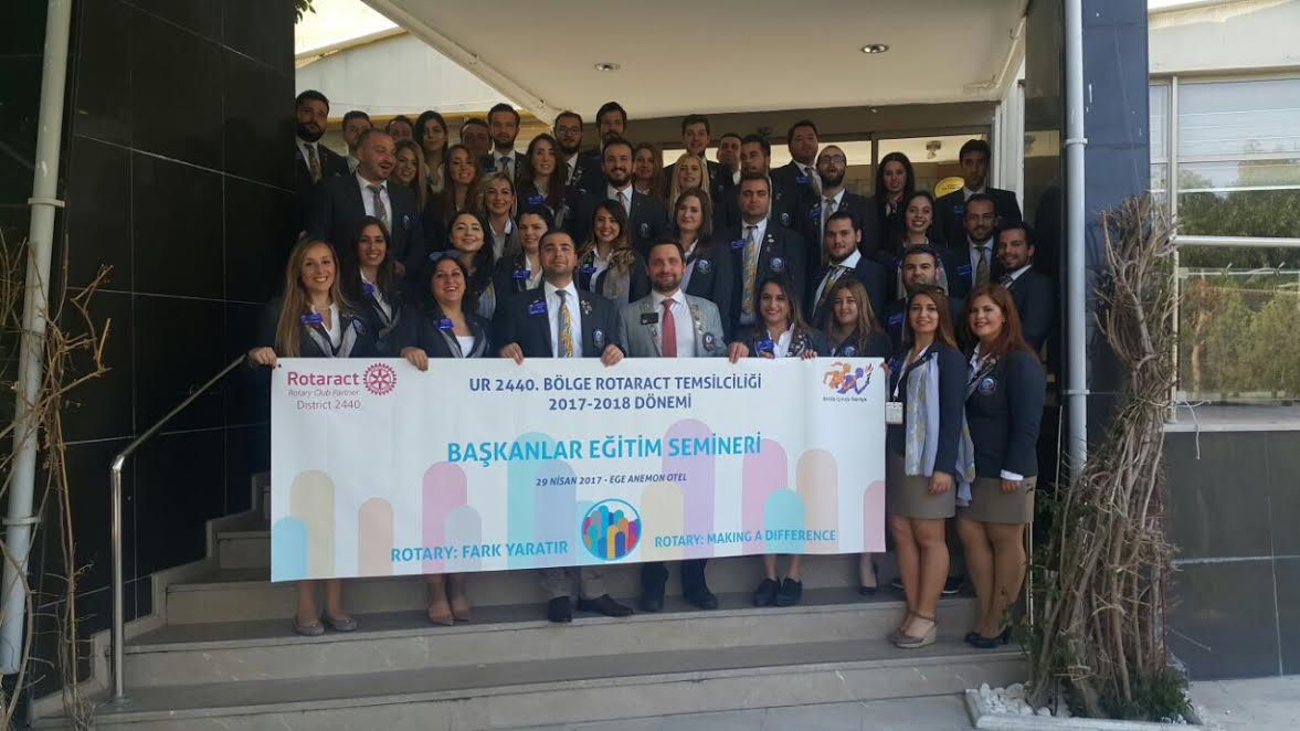 Rotaract Kulübü Başkanları Göreve Hazır